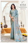 Sweety By Kiyra Simmer Silk Saree Wholesale Clothing Suppliers In India